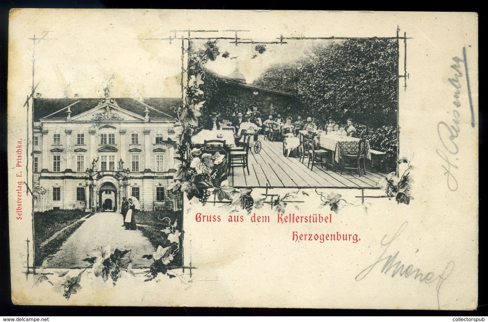 AUSZTRIA 1900. Herzogenburg, Régi Képeslap - Hongarije