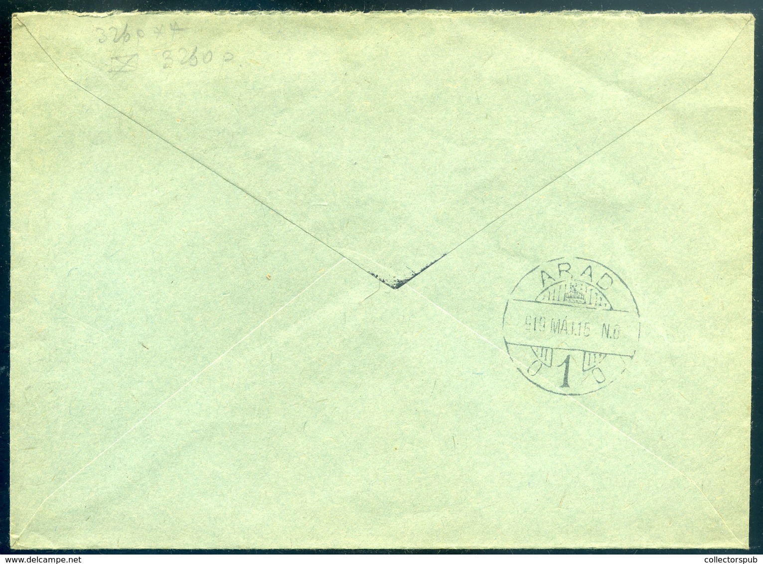 ARAD 1919. Helyi Levél, Megszállás Bélyegekkel, érk. Bélyegzésekkel, Flasch Garancia Bélyegzéssel - Covers & Documents