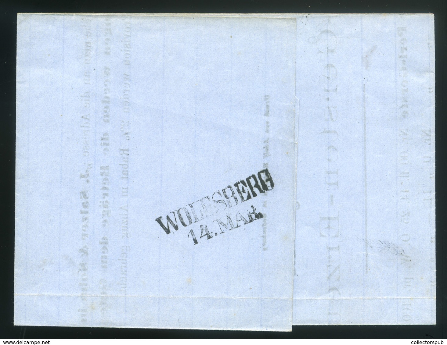 SOPRON 1864. Dekoratív 2kr-os , Postázorr árjegyzék - Gebruikt