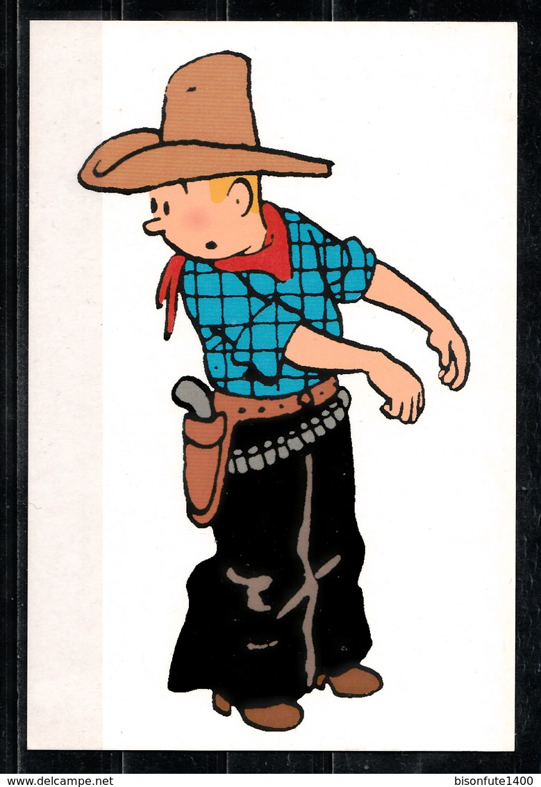 CP Tintin : Editions Hergé/Moulinsart N° 100 ( Recto-Verso ) - Bandes Dessinées