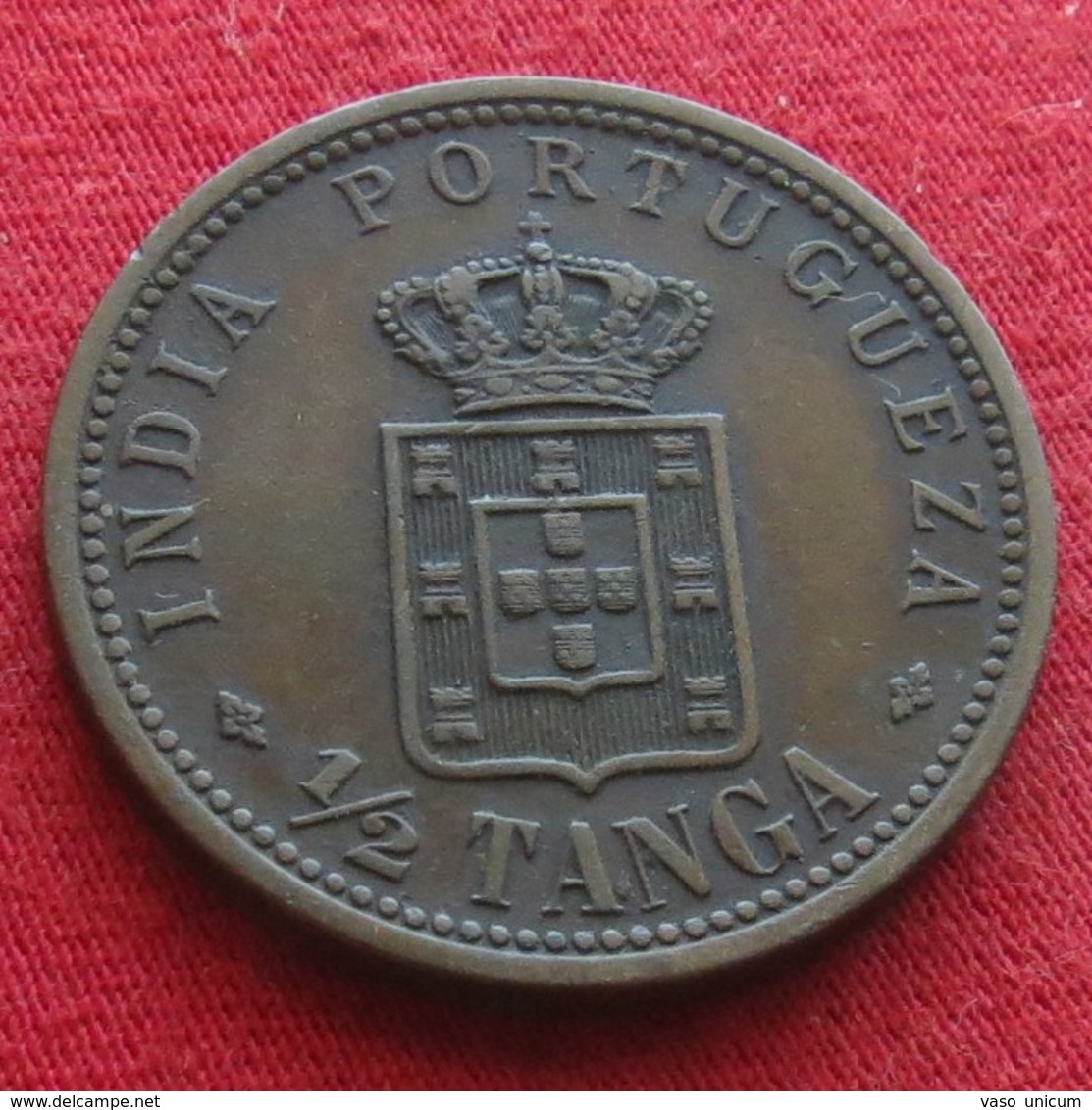 India Portugal 1/2 Tanga 1903 Indua Portugueza - Inde