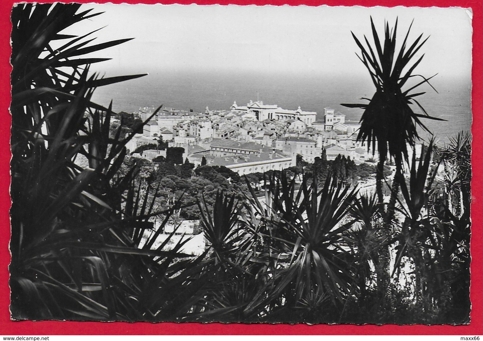 CARTOLINA VG MONACO - Echappee Sur Le Rocher De MONACO - 10 X 15 - ANN. 1956 - Viste Panoramiche, Panorama