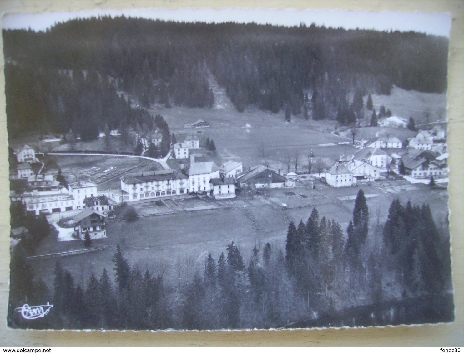 25 DOUBS Malbuisson  Vue  Aérienne Les Hotels - Autres & Non Classés