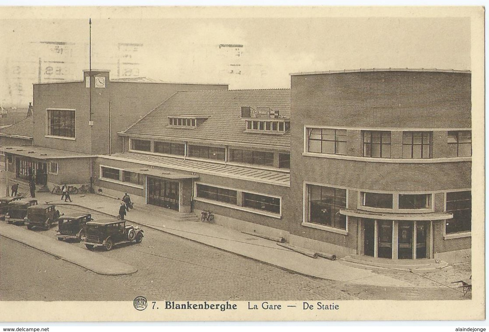 Blankenberge - Blankenberghe - La Gare - De Statie - Albert 7 - 1937 - Blankenberge