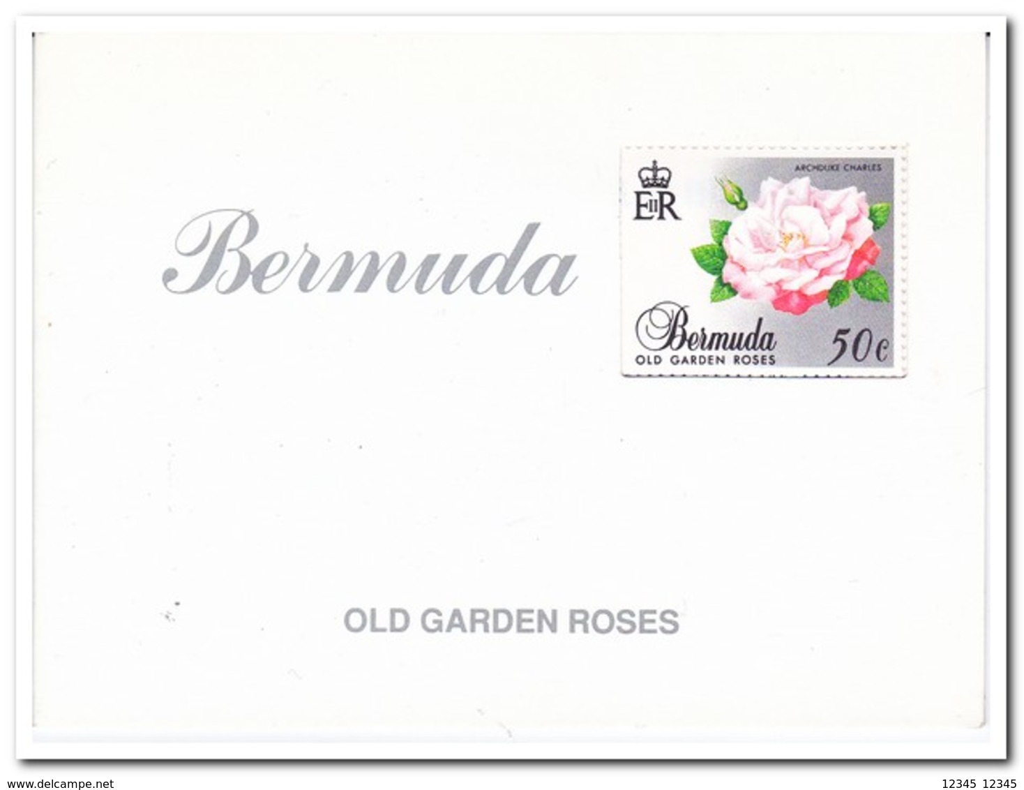 Bermuda 1989, Postfris MNH, Roses, Flowers - Bermuda
