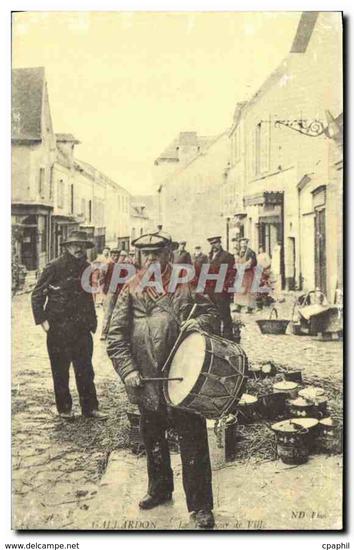 REPRO Gallardon Le Tambour De Ville Folklore - Costumes