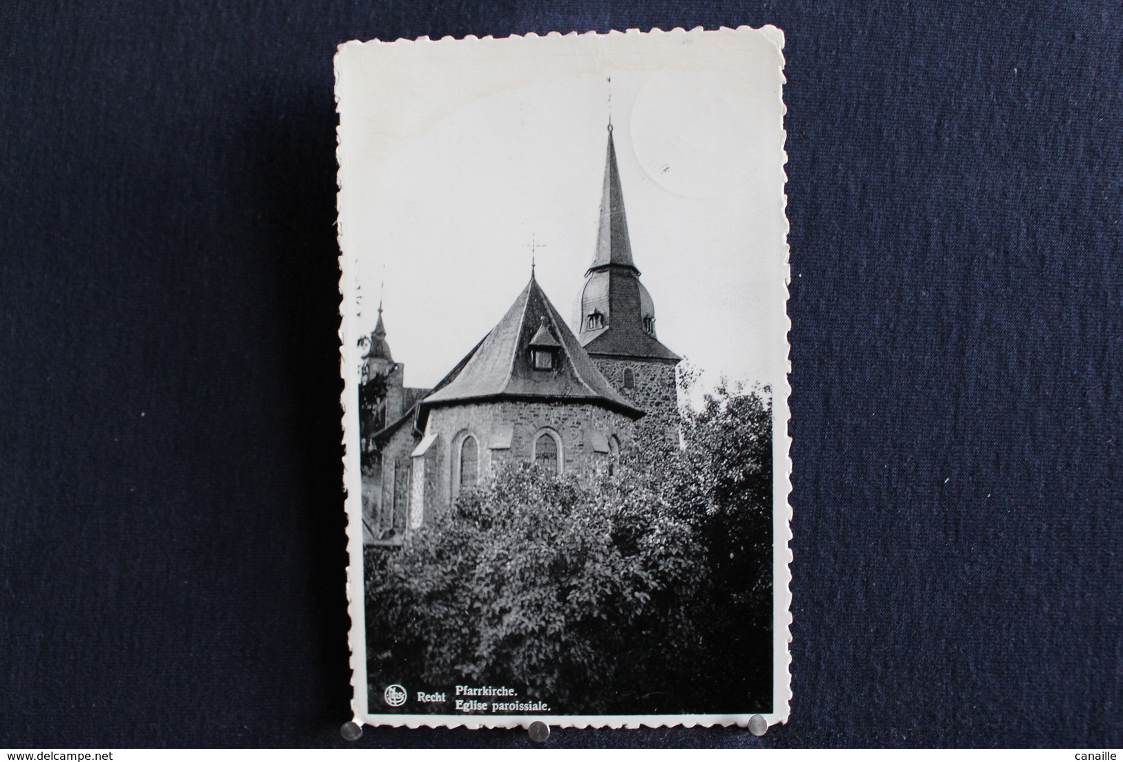 F-133 / Liège Saint-Vith - Sankt Vith,  Recht - Eglise Paroissiale / Circulé 1954 - Saint-Vith - Sankt Vith