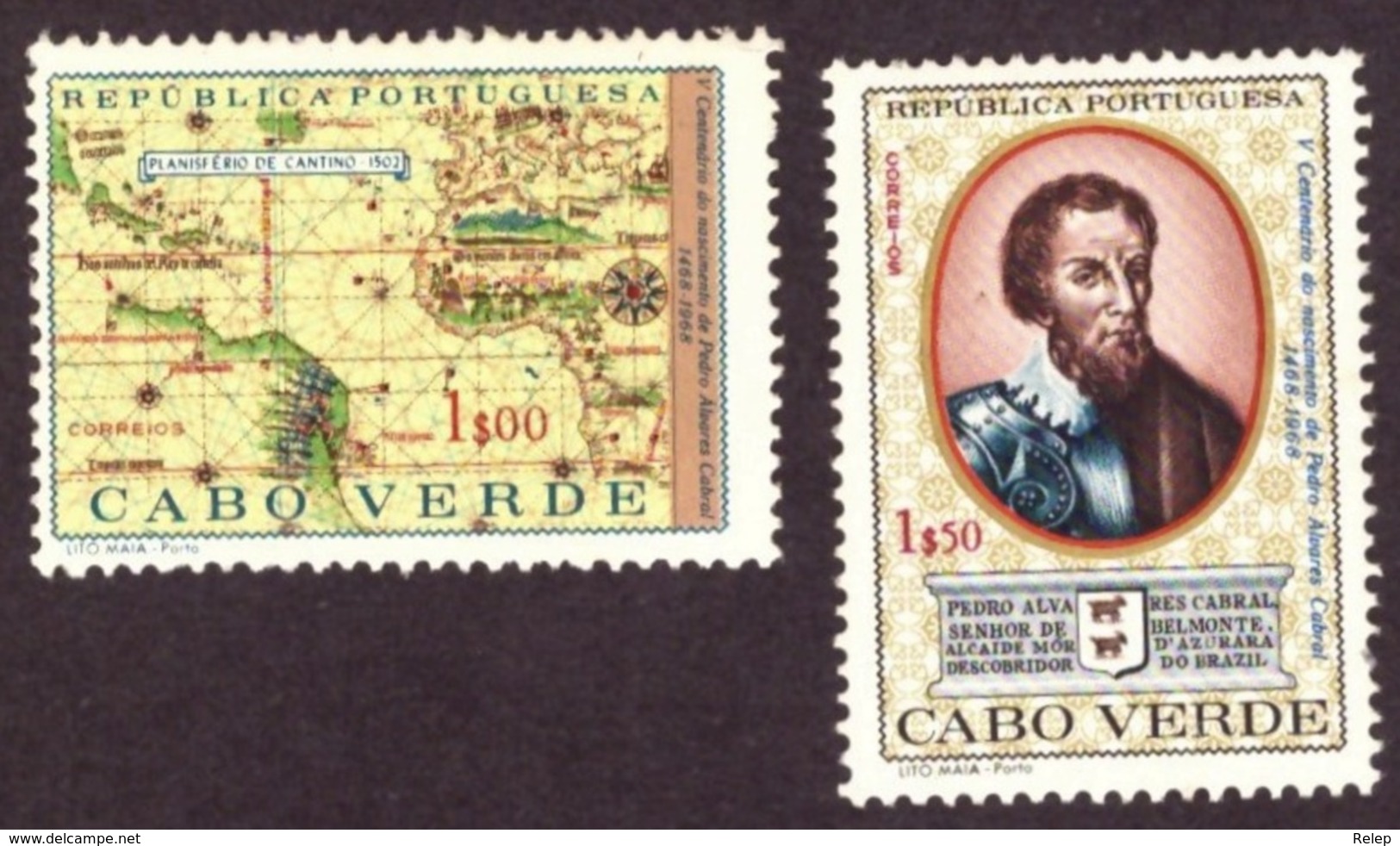 Cabo Verde / Cap Vert - 1968 V Centenário Do Nascimento De Pedro Álvares Cabral, 1467-1520 # MNH # - Cap Vert