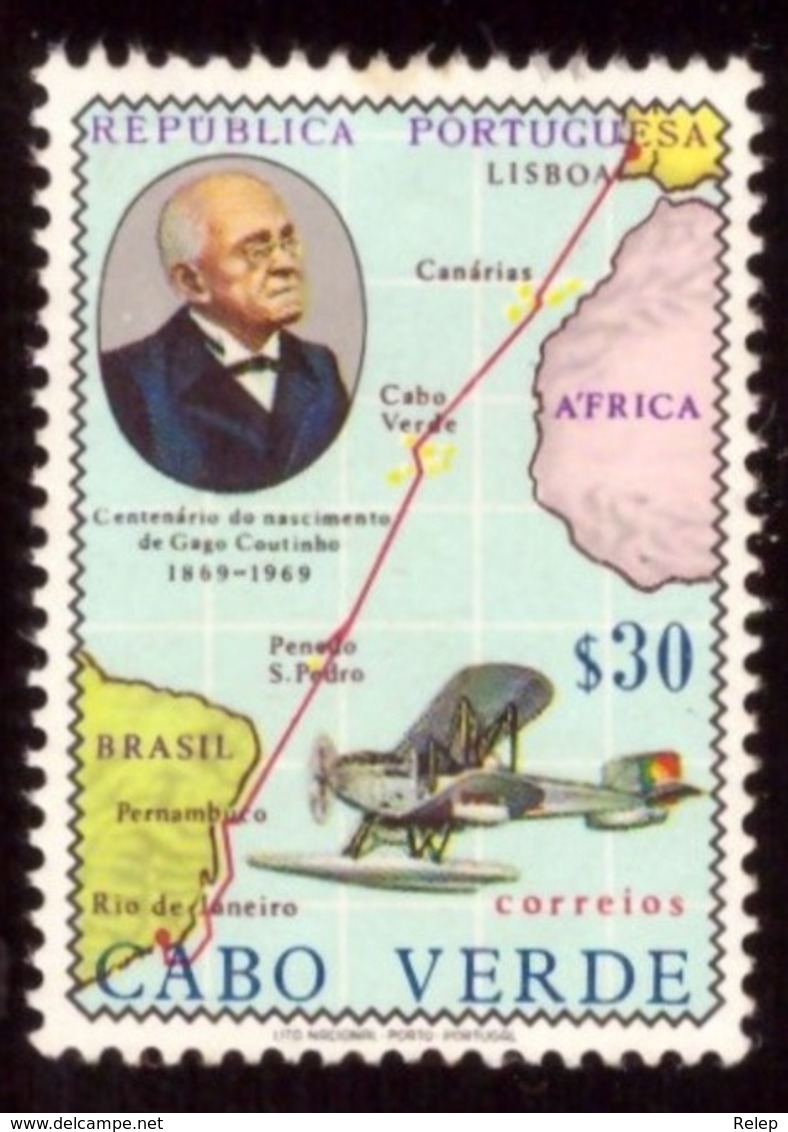 Cabo Verde / Cap Vert - 1969 1° Cent Nascimento Do Almirante Gago Coutinho # MNH # - Cap Vert