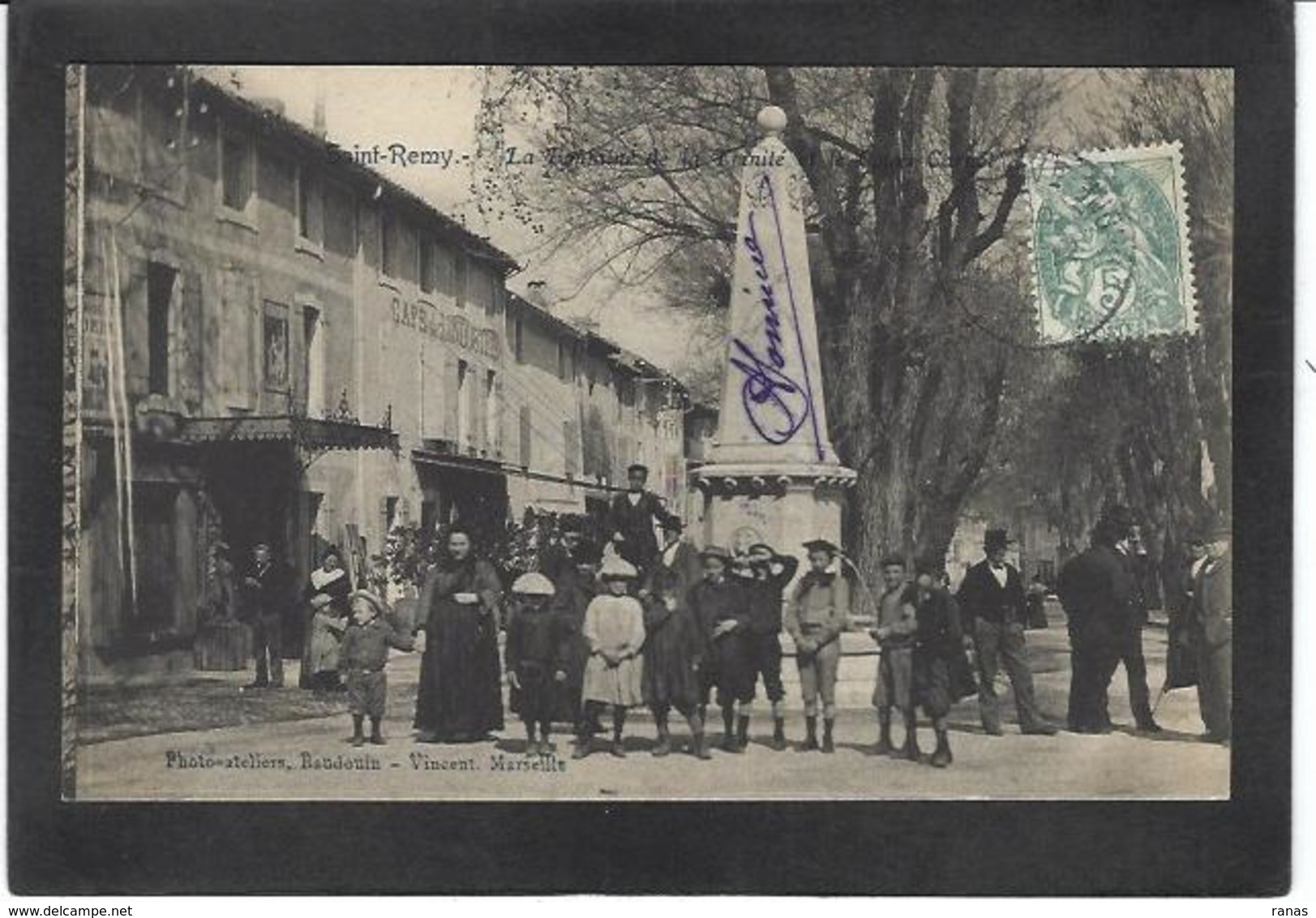 CPA Bouches Du Rhône 13 Circulé Saint Rémy De Provence - Saint-Remy-de-Provence