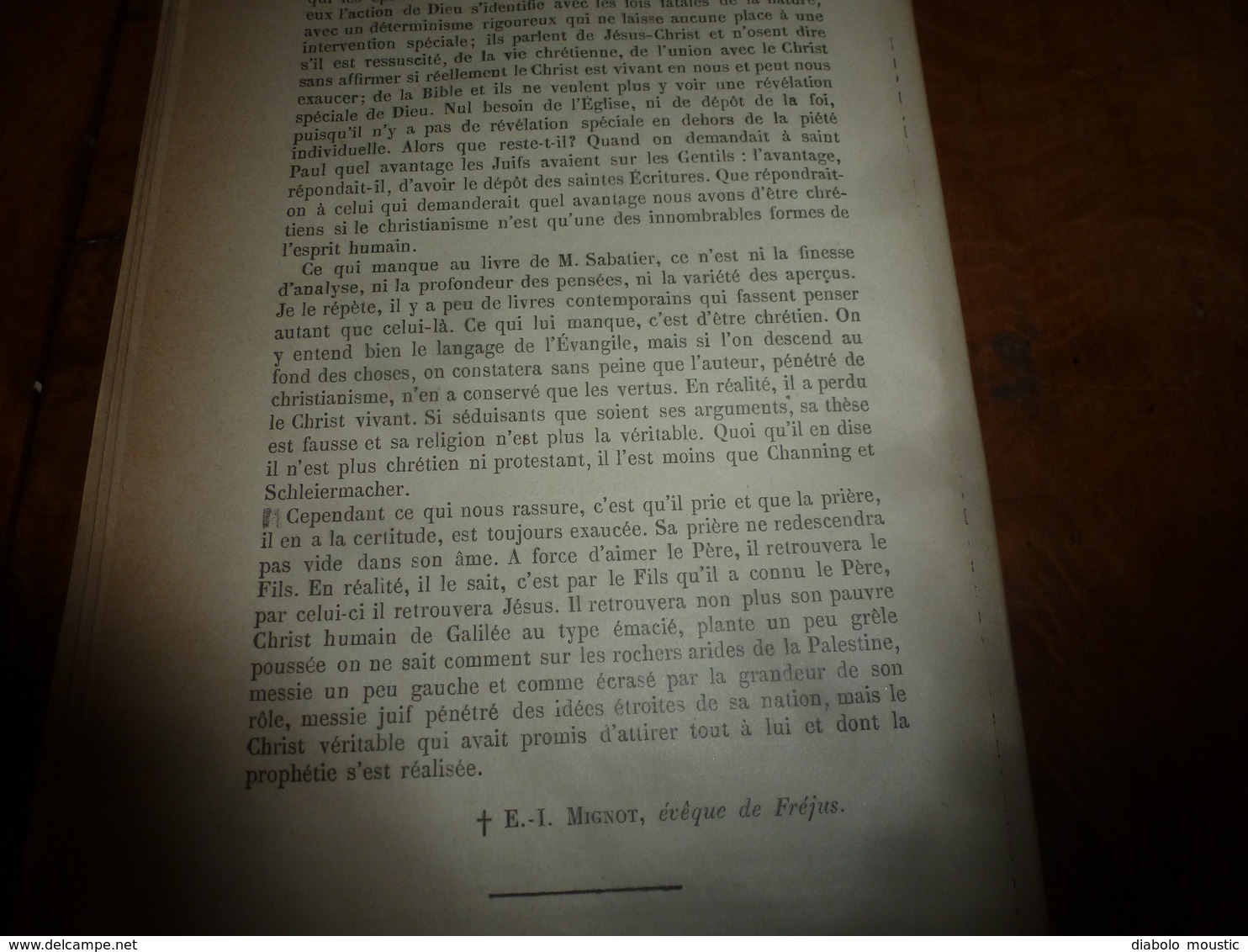 1897      L' ÉVOLUTIONNISME RELIGIEUX     à propos d'un ouvrage de A. Sabatier  (40 pages)