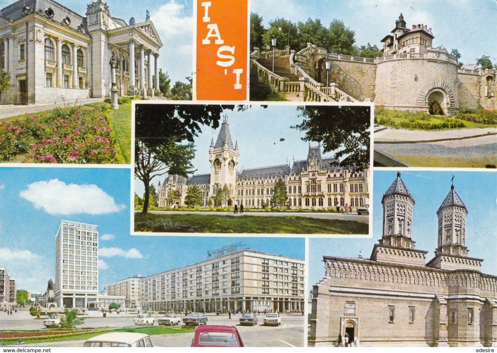 RUMÄNIEN - Schöne 5 Fach MIF Auf Ak IASI - Storia Postale