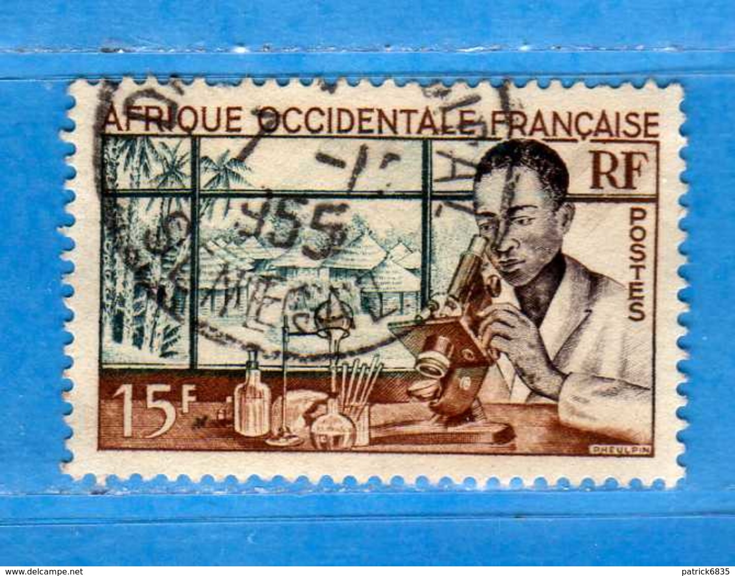 (00)  Afrique Occidentale Française, AOF 1953 - Yvert.48 . Oblitéré .  Vedi Descrizione - Usati