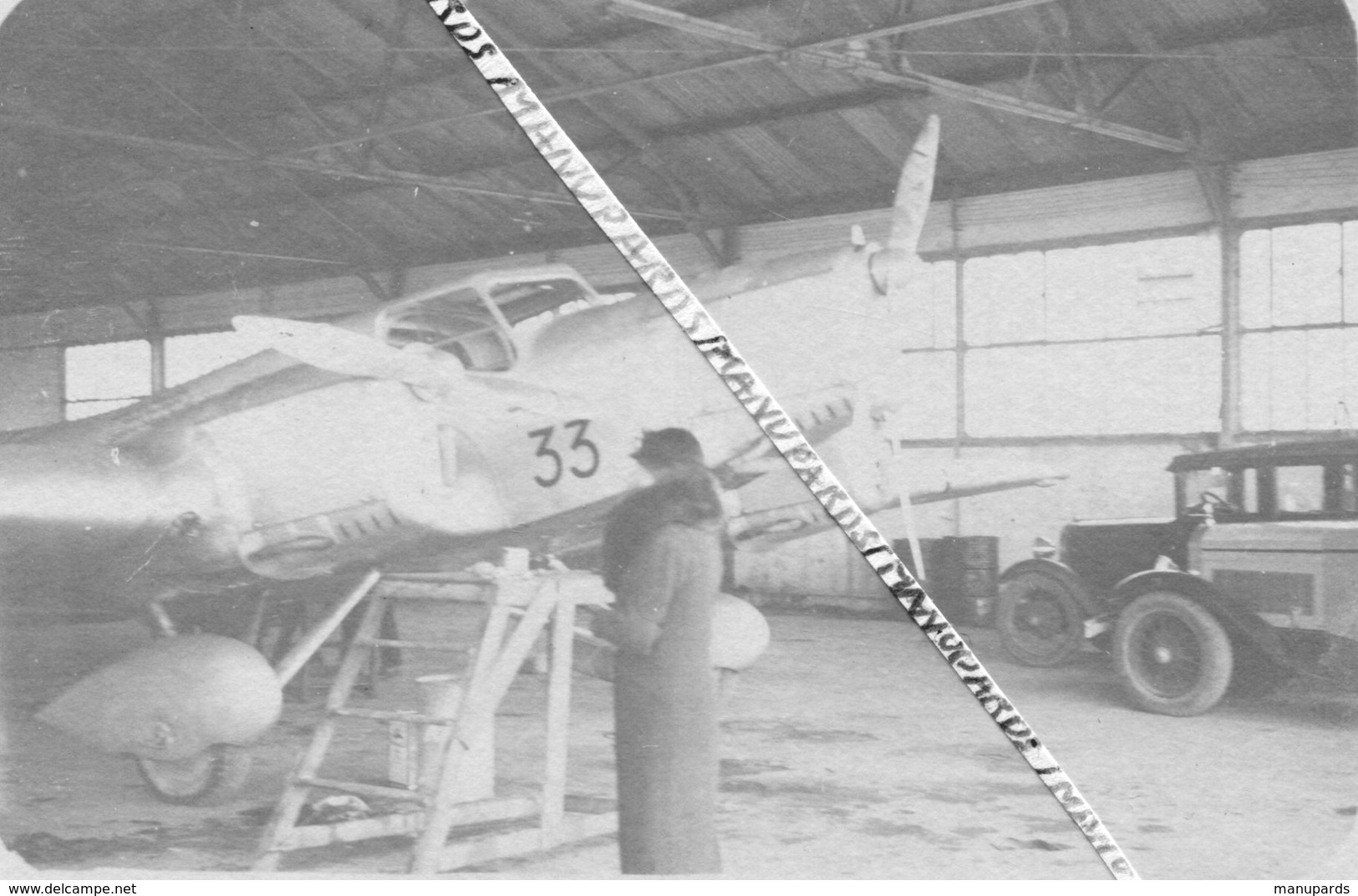 1931 - 1933 / 2 PHOTOS / AVION / COUZINET 33 "BIARRITZ" / F-ALMV - Aviation