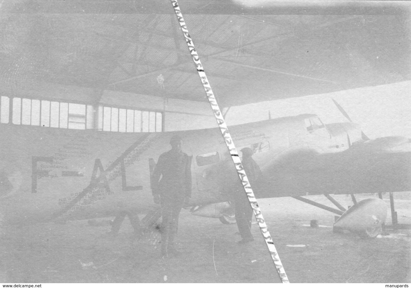 1931 - 1933 / 2 PHOTOS / AVION / COUZINET 33 "BIARRITZ" / F-ALMV - Aviation