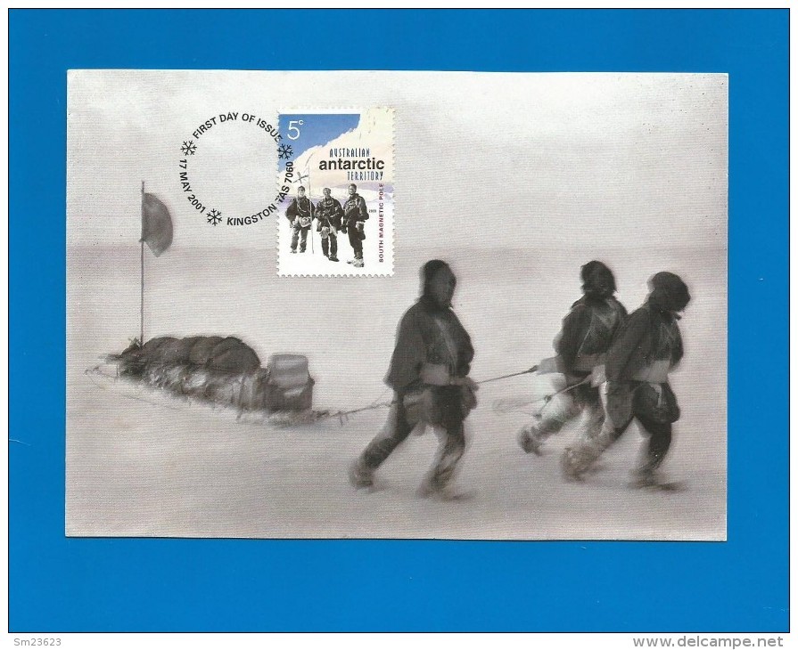 AAT 2001 , Australasian Antarctic Expedition Mi.Nr. 128 , Maximum Card - First Day Of Issue 17.May 2001 - Tarjetas – Máxima