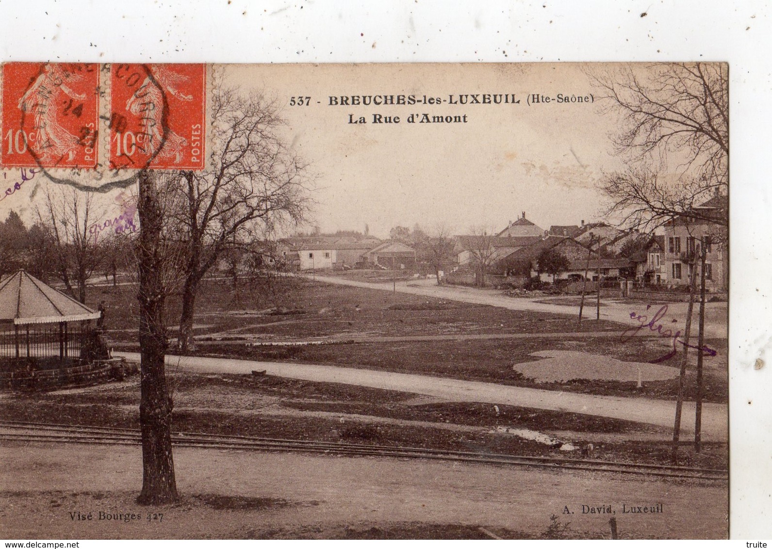 BREUCHES-LES-LUXEUIL LA RUE D'AMONT - Autres & Non Classés