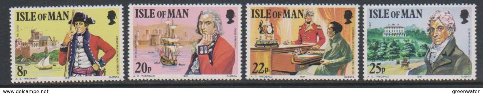 Isle Of Man 1981 Mark Wilks 4v ** Mnh (42921A) - Man (Eiland)