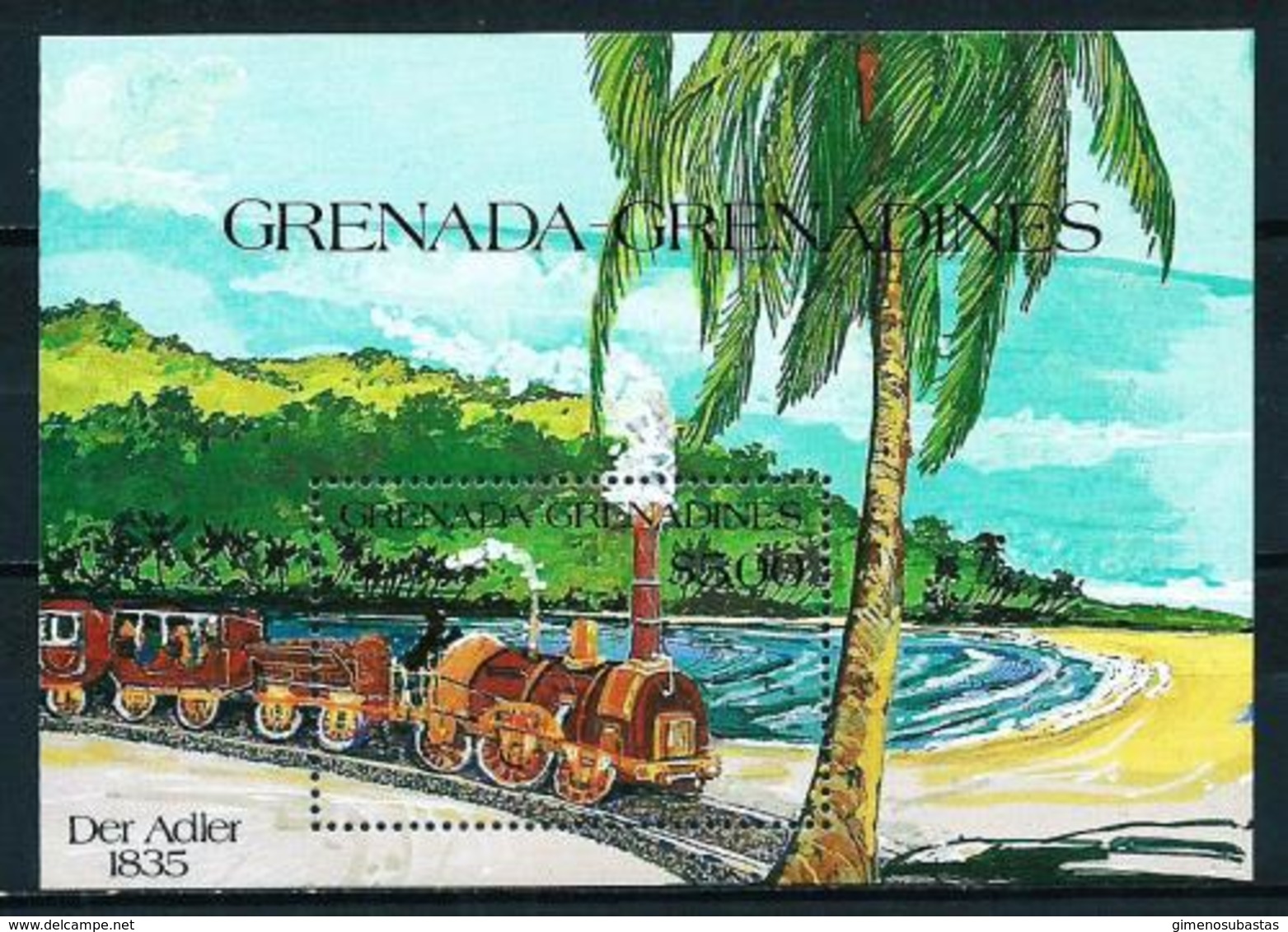 Granadinas (Grenada) Nº HB-86 Nuevo - Grenada (1974-...)