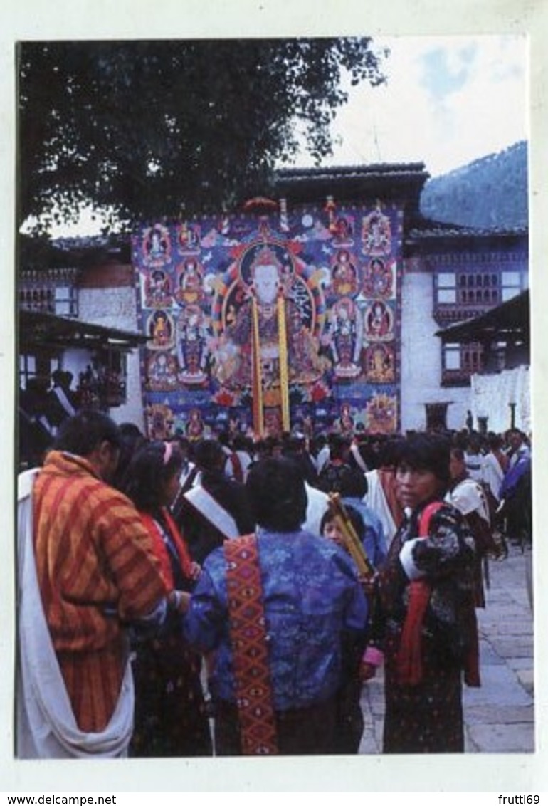 BHUTAN - AK 350795 Thongdrol - Wangadi Tsechu Wangdiphodrang - Bután