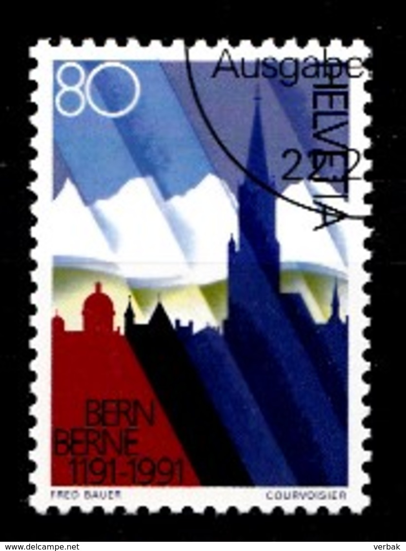 Suisse 1991 Mi.Nr: 1443 Bern  Oblitèré / Used / Gebruikt - Gebraucht