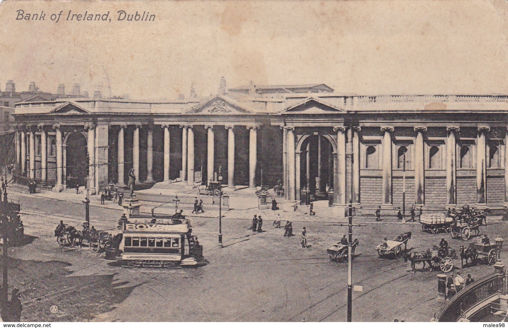 IRLANDE ,,,,DUBLIN ,,BANK OF  IRELAND - Down