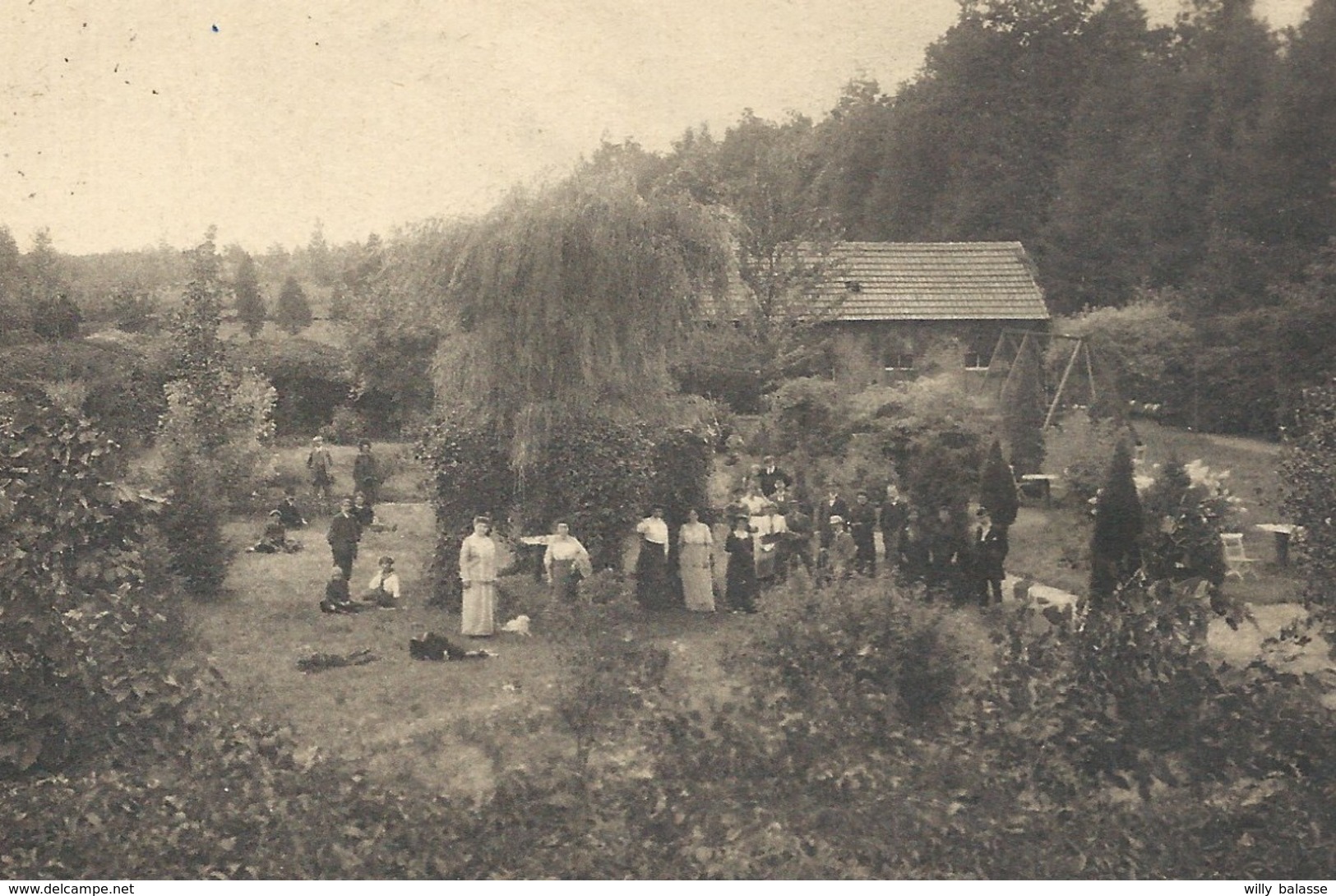 +++ CPA - Dilsen - Stokkem - LANKLAER - LANKLAAR - Parc De L'Hôtel "Beau Séjour" - Nels   // - Dilsen-Stokkem