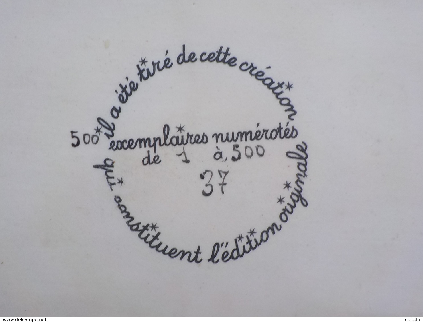 rare beau vide poche Peynet exemplaire numéroté et signé Le Passeur 500 exemplaires N° 37 porcelaine ?