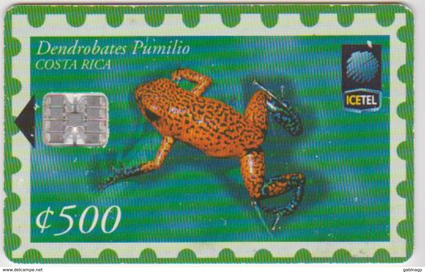 #10 - COSTA RICA-18 - FROG - 184.400EX. - Costa Rica