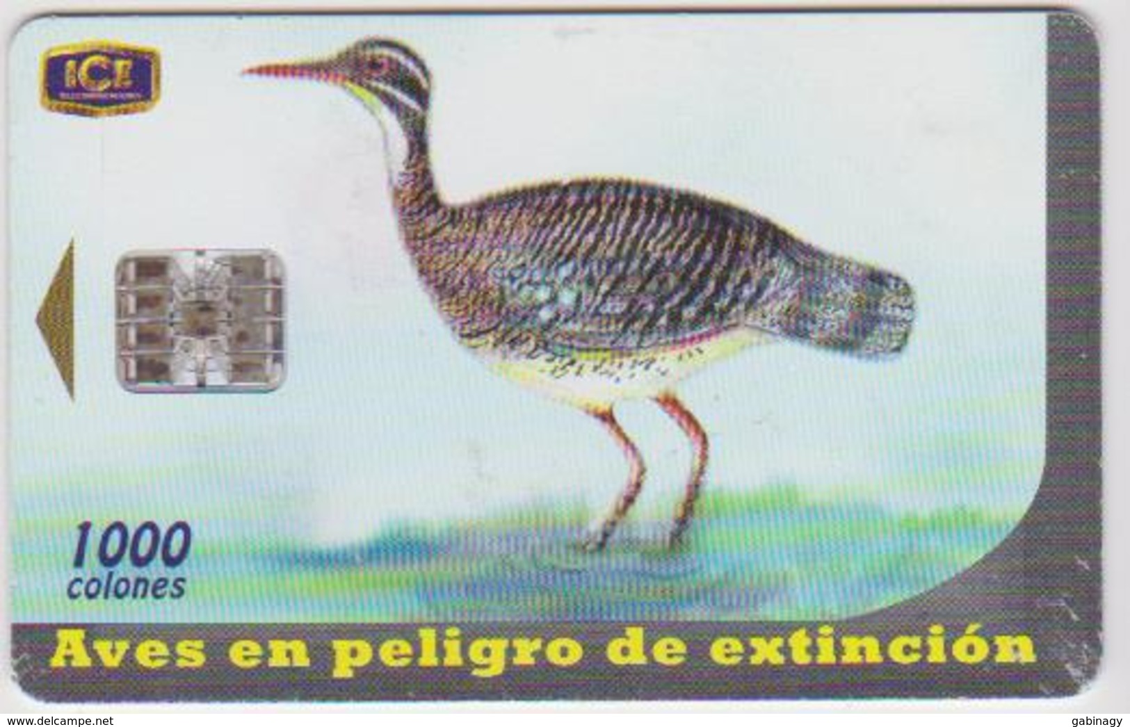 #10 - COSTA RICA-27 - BIRD - 400.000EX. - Costa Rica