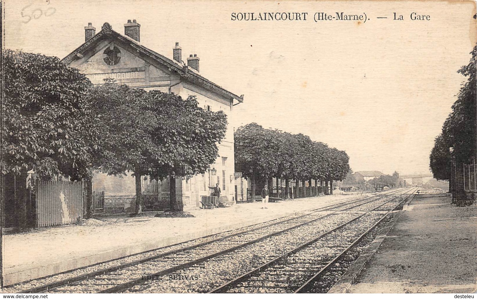 Doulaincourt-Saucourt Soulaincourt La Gare Haute Marne FRANCE - Saint Dizier