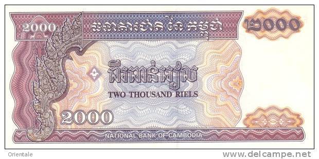 CAMBODIA P. 40  2000 R 1992 UNC - Cambodja