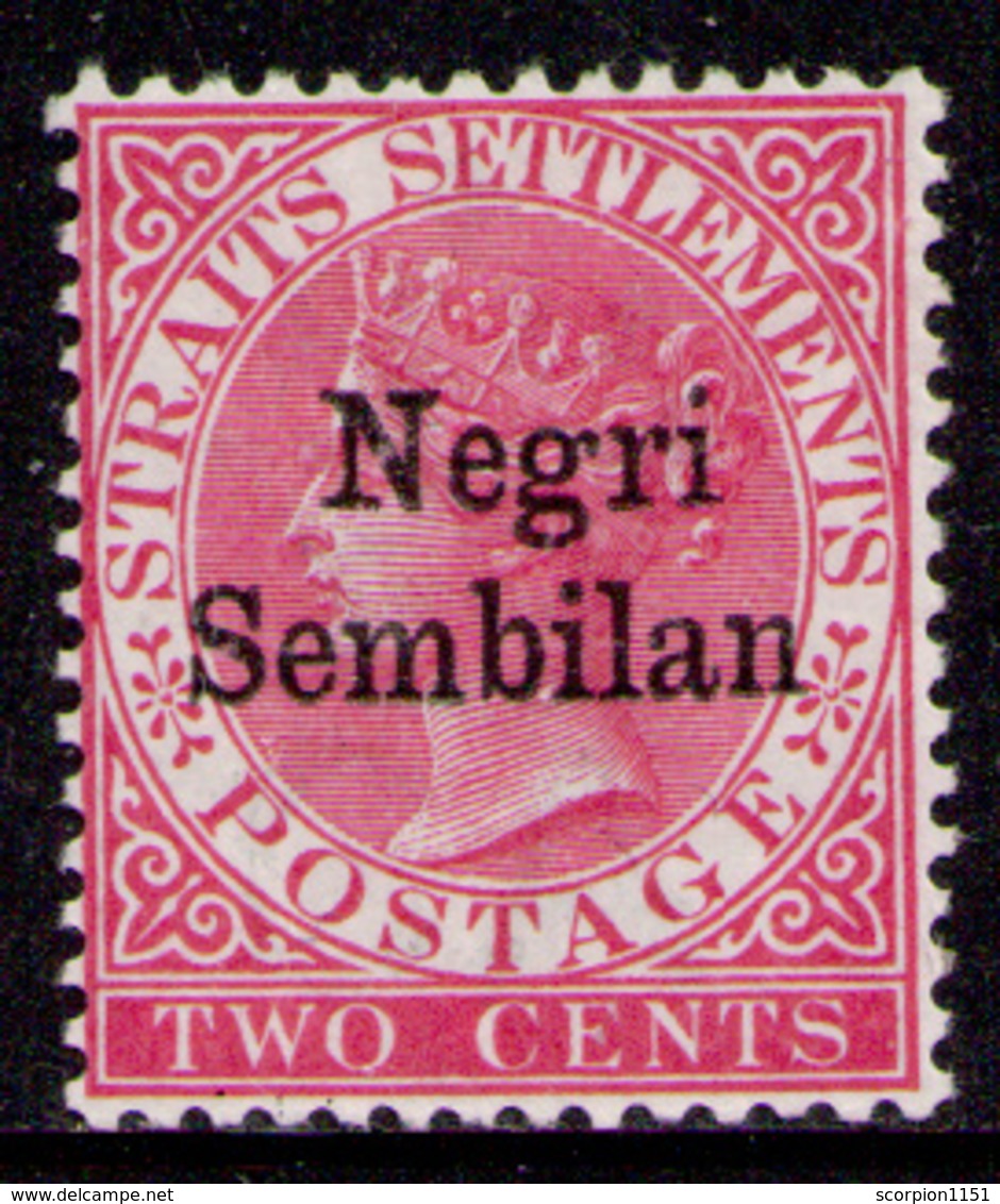 NEGRI SEMBILAN (MALAYSIA) 1891 - From Set MLH* - Negri Sembilan