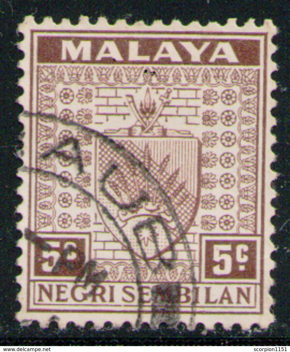 NEGRI SEMBILAN (MALAYSIA) 1935 - From Set Used - Negri Sembilan