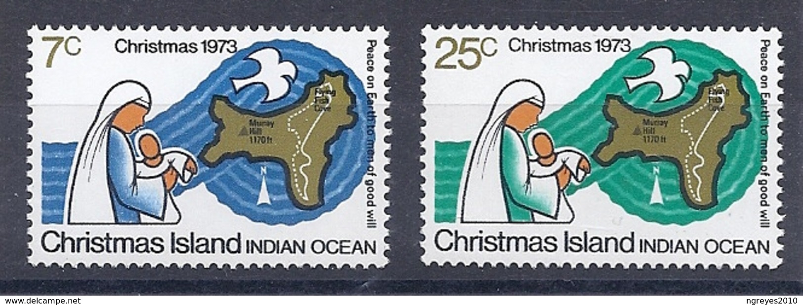 190031806  CHRISTMAS  ISL.  YVERT    Nº  59/0  **/MNH - Christmas Island