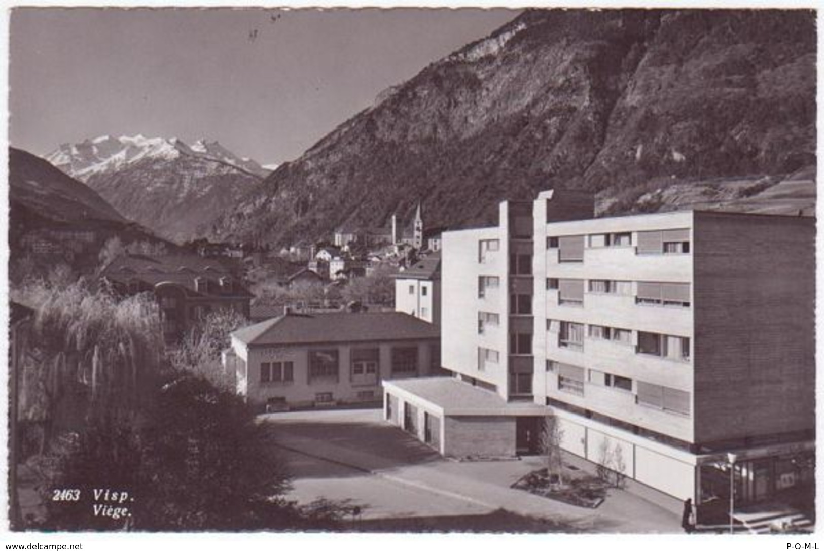 Visp. Mengis Gebäude (Walliser Bote) - Altri & Non Classificati