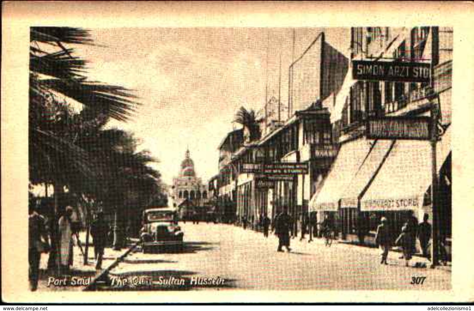3893A) Cartolina Di Port Said - The Quai Sultan Hussen - Nuova - Port Said