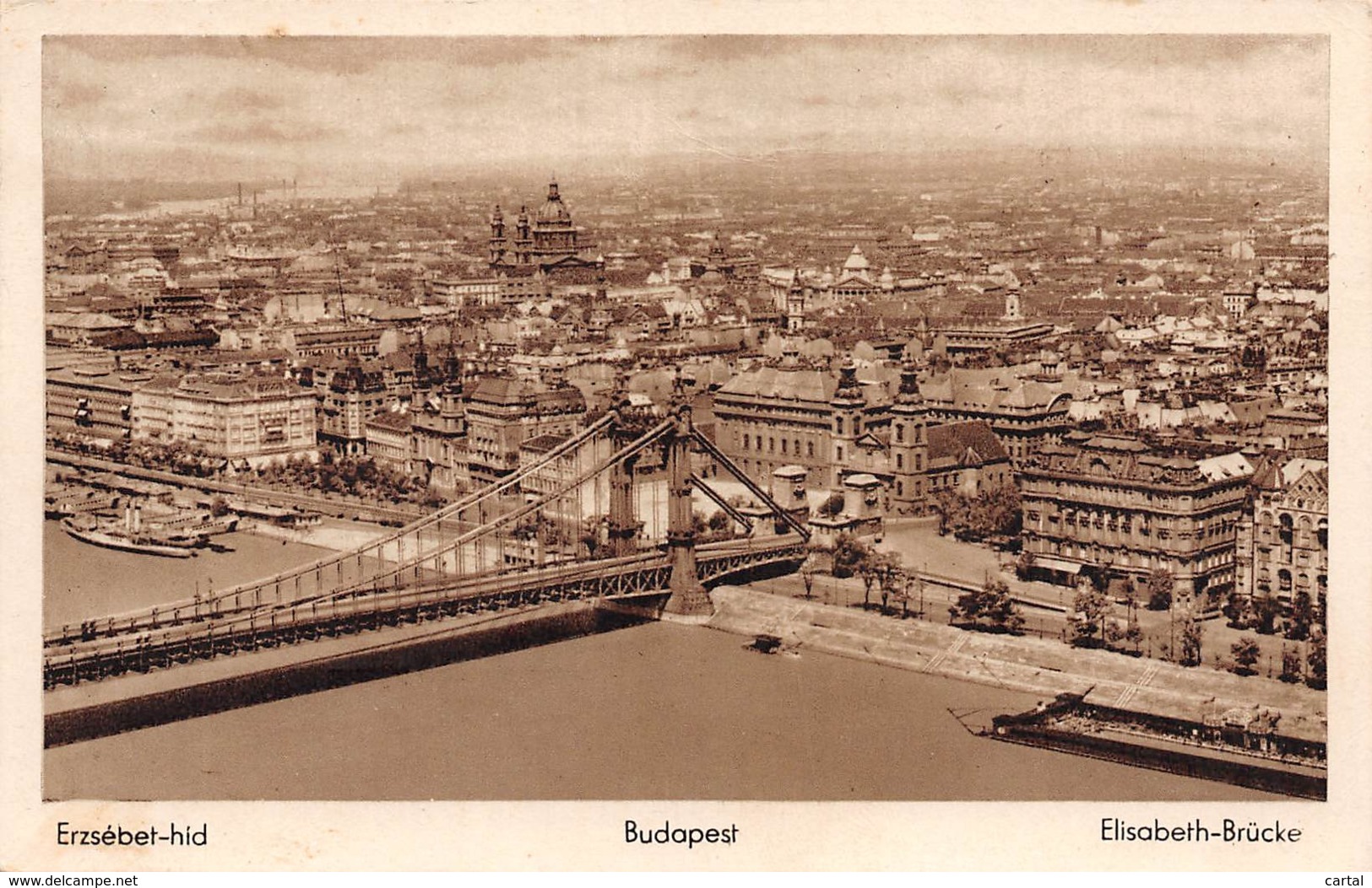 BUDAPEST - Erzsébet-hid - Elisabeth-Brücke - Hongrie