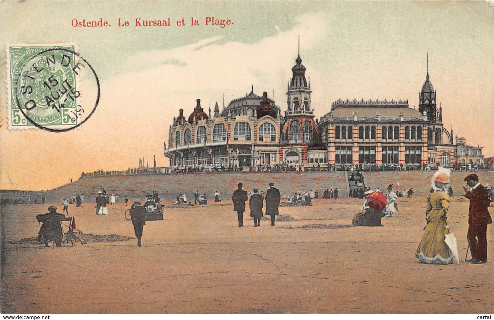 OSTENDE - Le Kursaal Et La Plage - Oostende