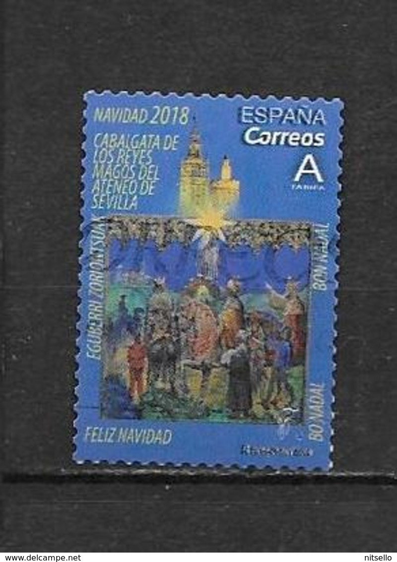 LOTE 1910  ///  (C015) ESPAÑA 2018  NAVIDAD - Used Stamps