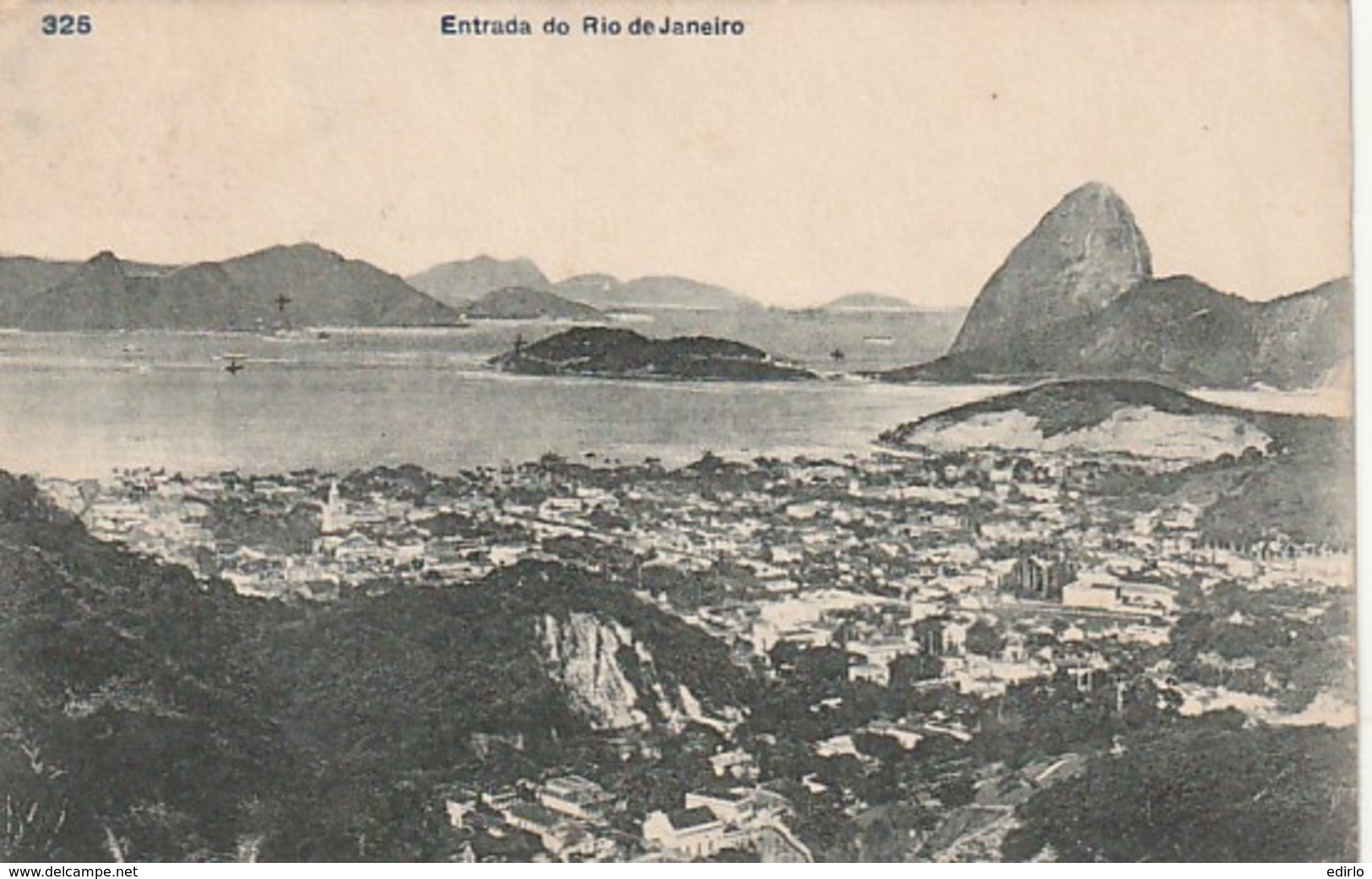 ***  BRESIL  ***   RIO DE JANEIRO  Entrada    Stamped  - TTB - Rio De Janeiro