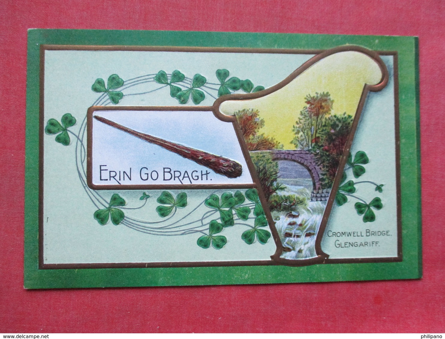 > Saint-Patrick's Day Erin Go Bragh   Embossed   Ref 3393 - Saint-Patrick