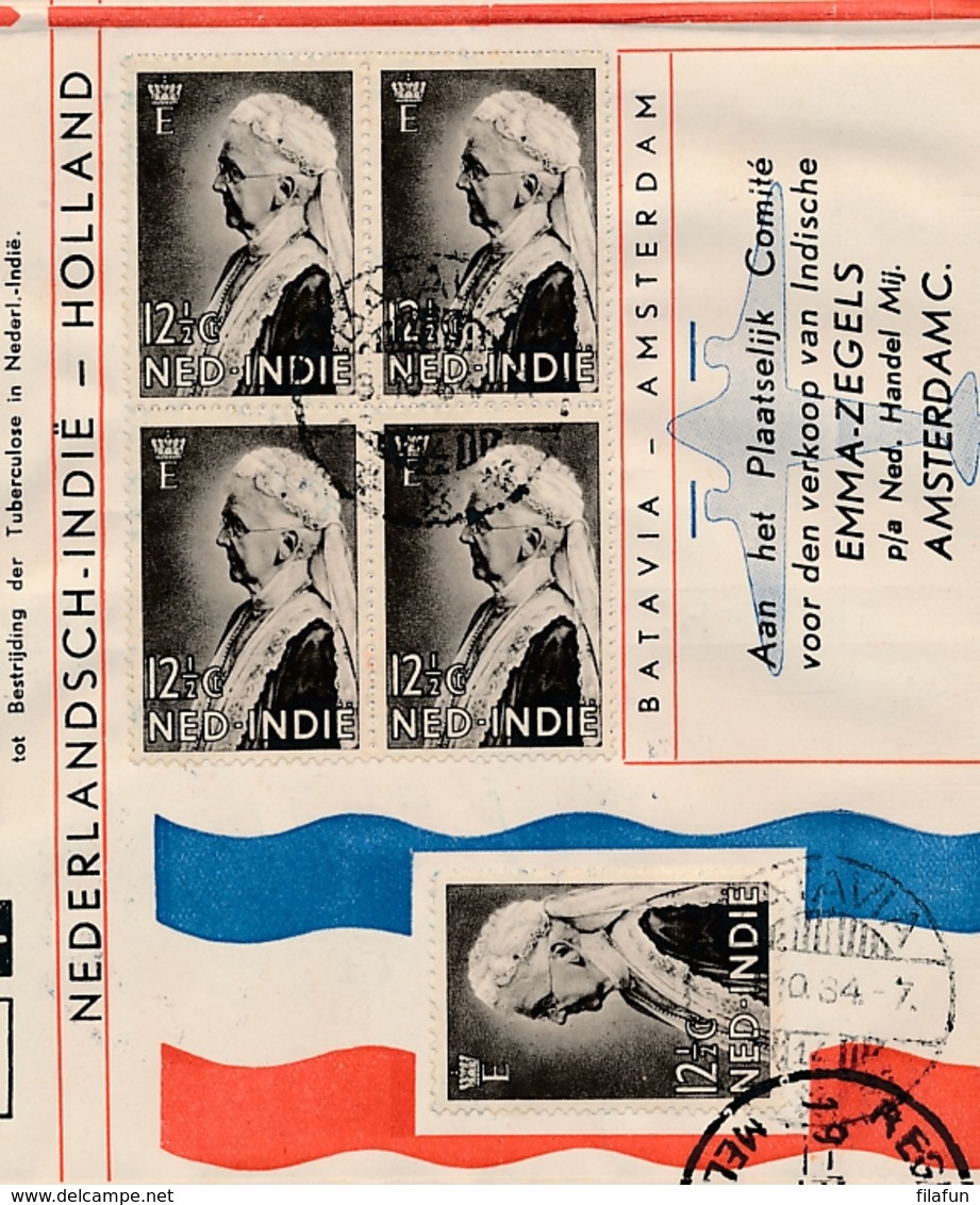 Nederlands Indië - 1934 - Uiver Envelop London-Melbourne Race - Uitgave SCVT Met Originele Uiver-hoes - Nummer 1751 - Niederländisch-Indien