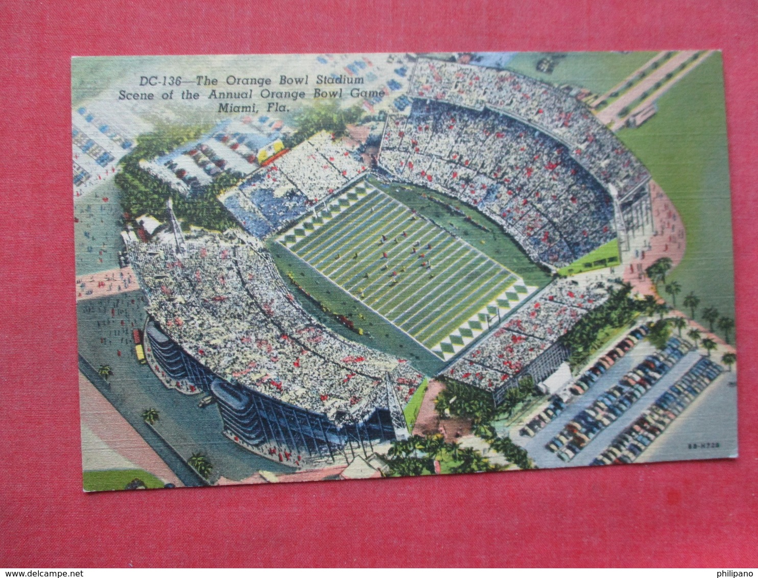 Football Orange Bowl Stadium    Miami Florida           Ref 3395 - Other & Unclassified