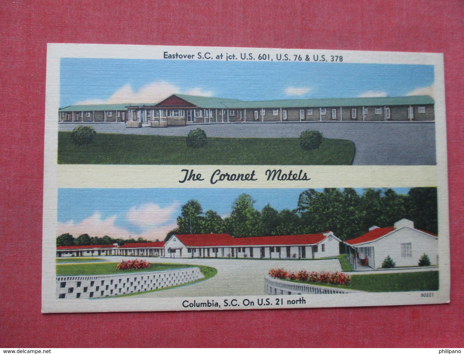 The Cornet Motels South Carolina > Columbia          Ref 3395 - Columbia