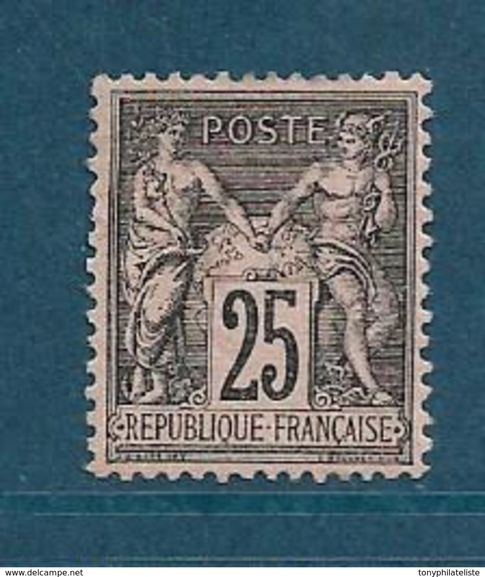 France Type Sage De 1886  N°97 Neuf **   Cote 120€ - 1876-1898 Sage (Type II)