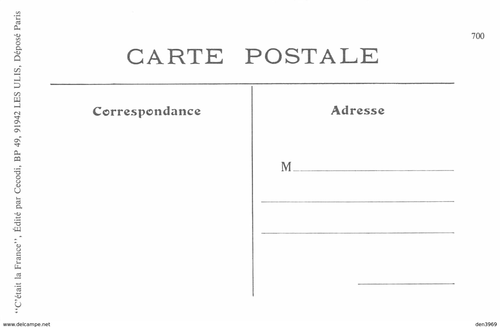 En Sologne - Attelage De Chien - Le Départ Pour Le Marché - Cecodi N'700 - Altri & Non Classificati