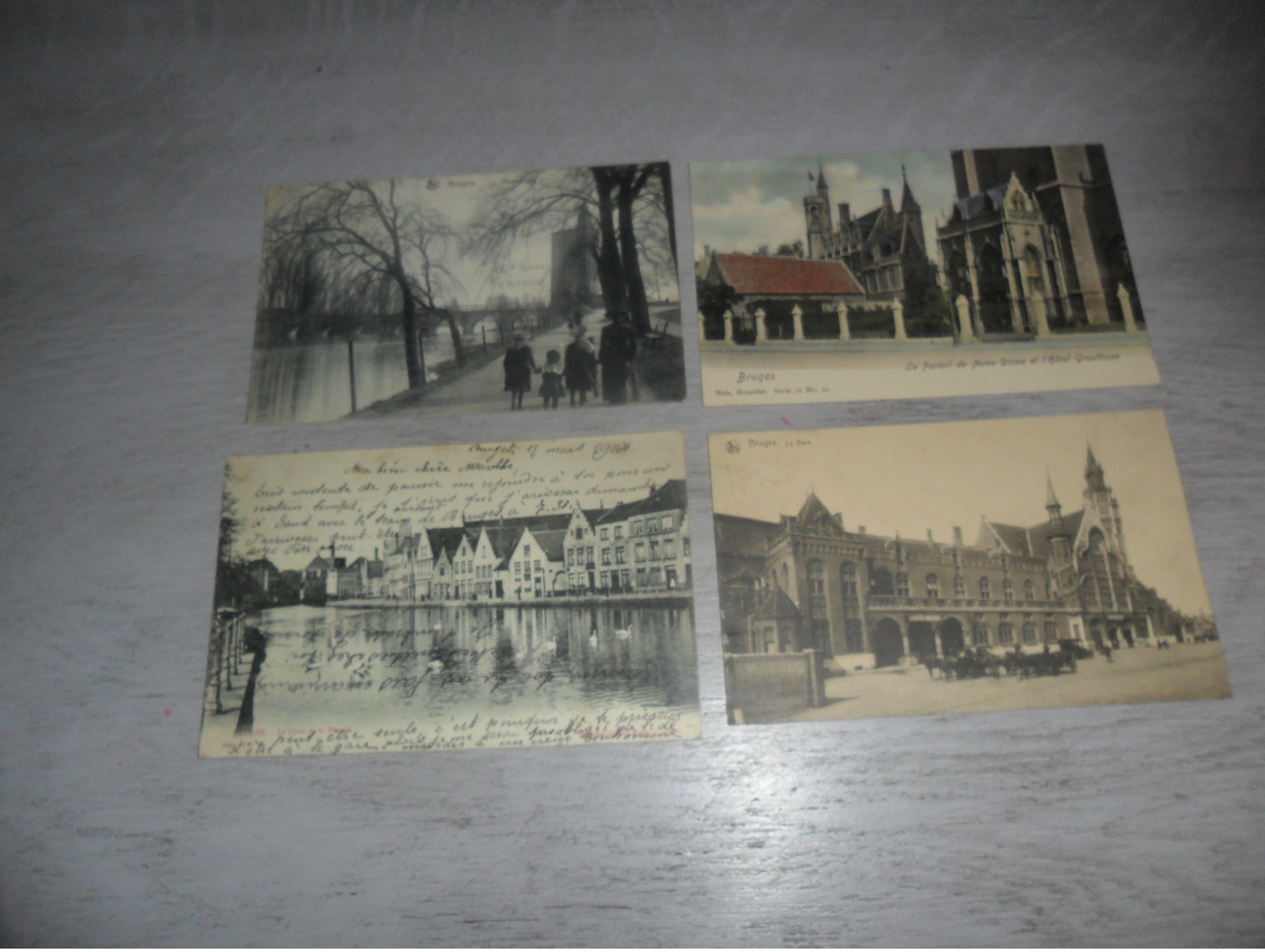 Beau Lot De 60 Cartes Postales De Belgique  Bruges      Mooi Lot Van 60 Postkaarten Van België  Brugge - 60 Scans - 5 - 99 Cartes