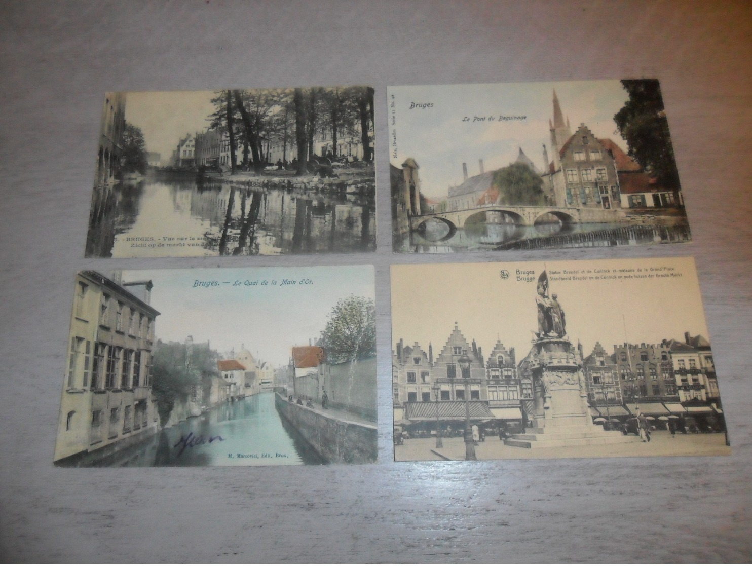 Beau Lot De 60 Cartes Postales De Belgique  Bruges      Mooi Lot Van 60 Postkaarten Van België  Brugge - 60 Scans - 5 - 99 Cartes