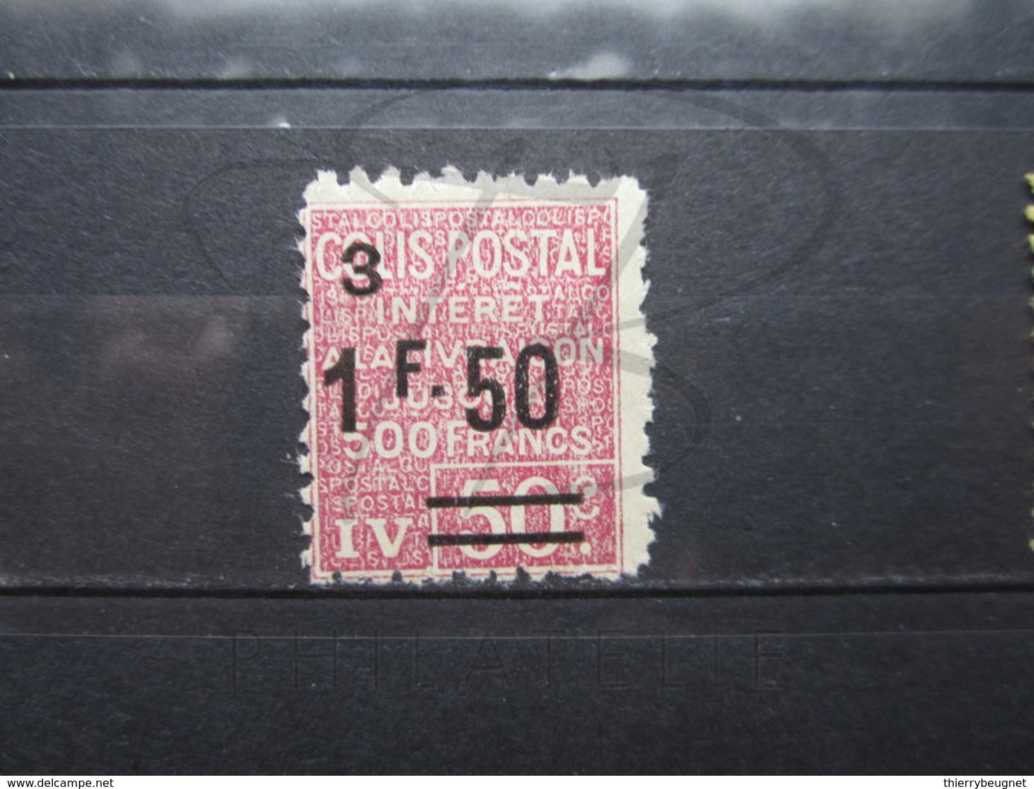 VEND BEAU TIMBRE DES COLIS POSTAUX DE FRANCE N° 74 , X !!! - Mint/Hinged